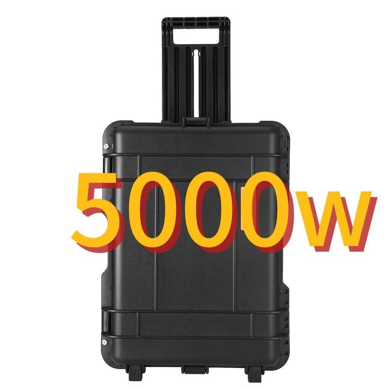 5000W/5000wh/2200W/3000W AC LiFePO4 Solar Generator Power Station Luar ruangan 110V/220V