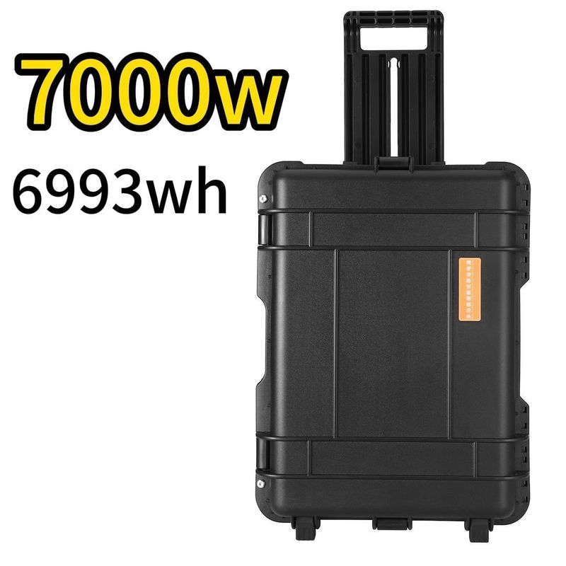 Pasar Asia Timur 7000W/6993wh Pembangkit Listrik Portable untuk Fotografi Drone Luar Ruang