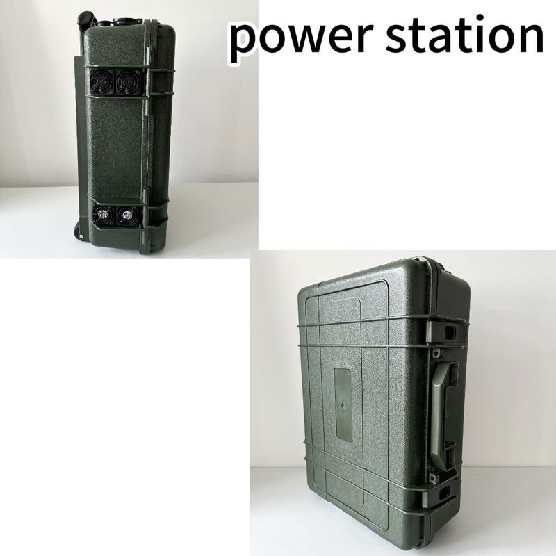 6000W Kapasitas Besar Outdoor Adventure Portable Power Station dengan ABS Middle Frame