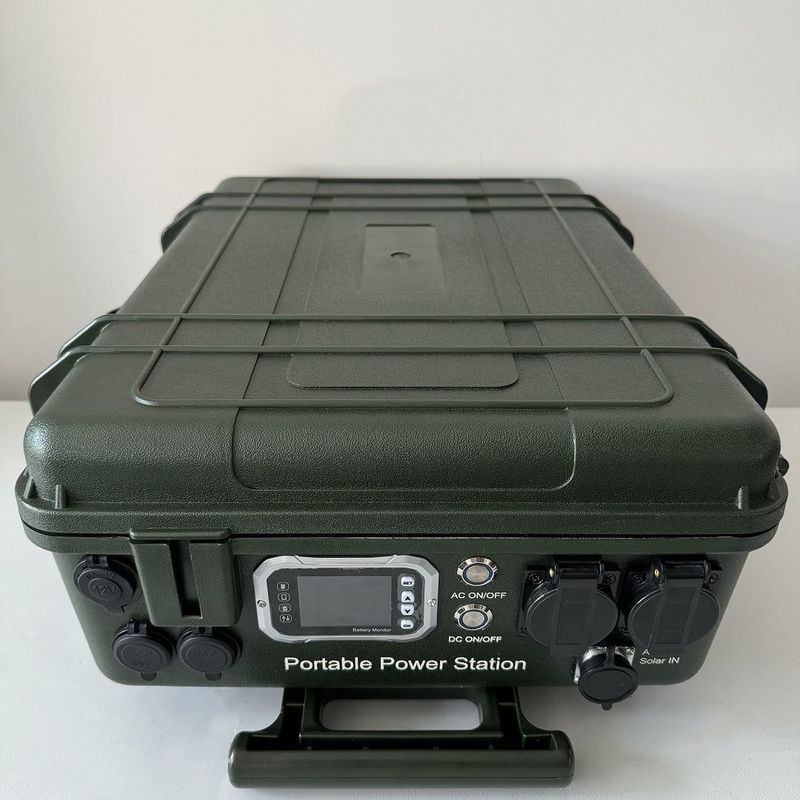Hot Start 3000W 3024Wh Generator Pengisian Surya AC Socket Station Daya Portabel