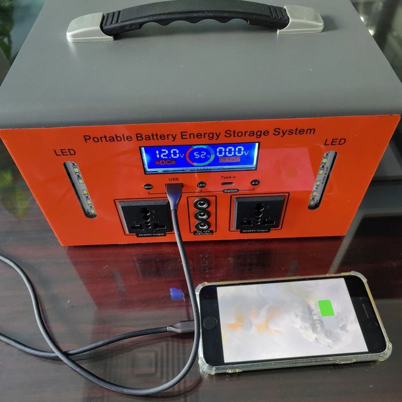 Stasiun Listrik Portable 300 Watt untuk Paket Rumah Ukuran 300.00cm * 210.00cm * 170.00cm