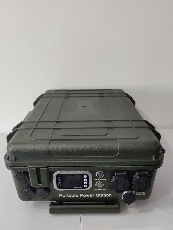 3000W/3024wh Outdoor Camping Solar Generator dengan Solar Panel Charging 12-80V Max600W