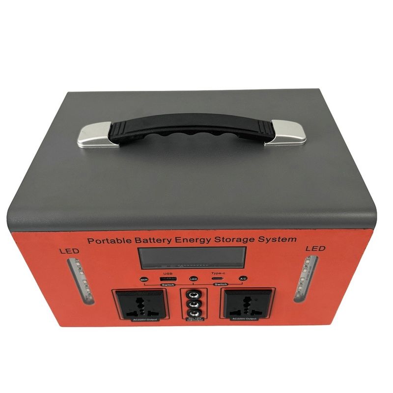 3000W Outdoor Camping Solar Generator Rumah Portable Power Station 12V DC Output 11-14V Max