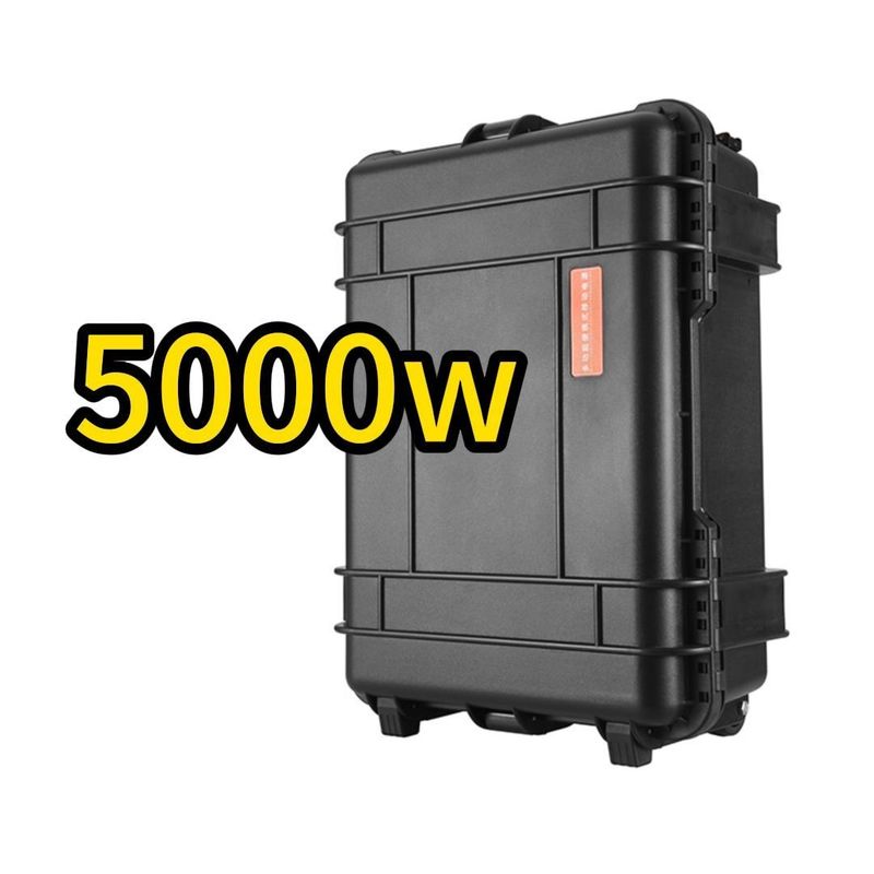 110V/230V5000W Power Solar Portable Power Station untuk Rumah RV Outdoor Charging Bank