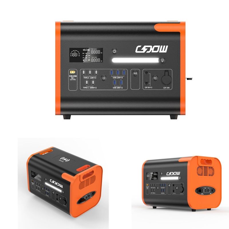 51.52V40ah 3.22V*16s Stasiun listrik portabel untuk berkemah panas dan kebutuhan listrik darurat