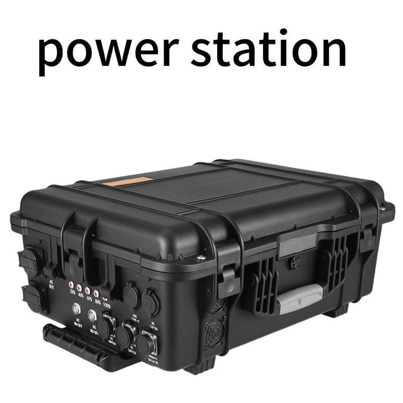 ST-60 6000W/6216wh High Power Energy Storage Portable Power Station untuk Camping Outdoor