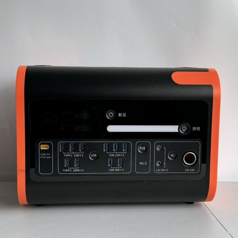 Kapasitas Sisa 80% 5%-95%Dod AC Output Power Station untuk Generator Mobile On-Site