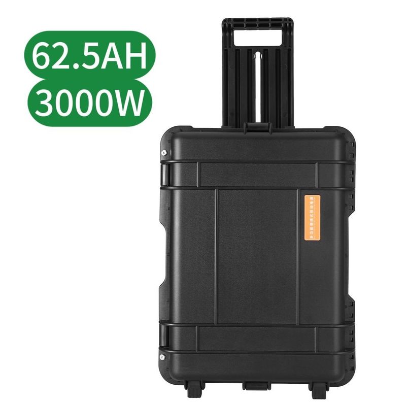 220-240V-4000W Daya Keluar Stasiun Listrik Portable untuk penyimpanan energi di luar perkemahan