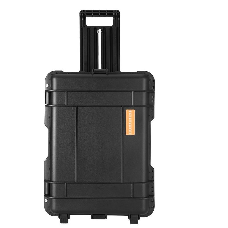 110V/220V Hitam 6000W Portable Power Station untuk RV Camping Outdoor dan Pengisian Darurat