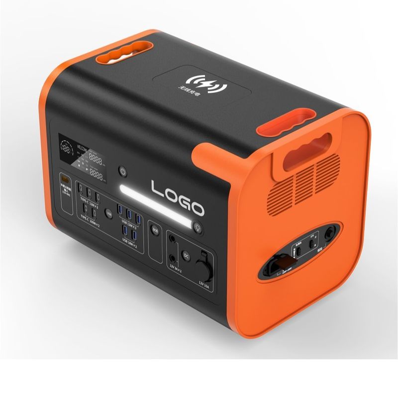 AT22 2400W/2048wh/110V/230V Solar Generator Power Station untuk Solusi Daya Luar Ruang