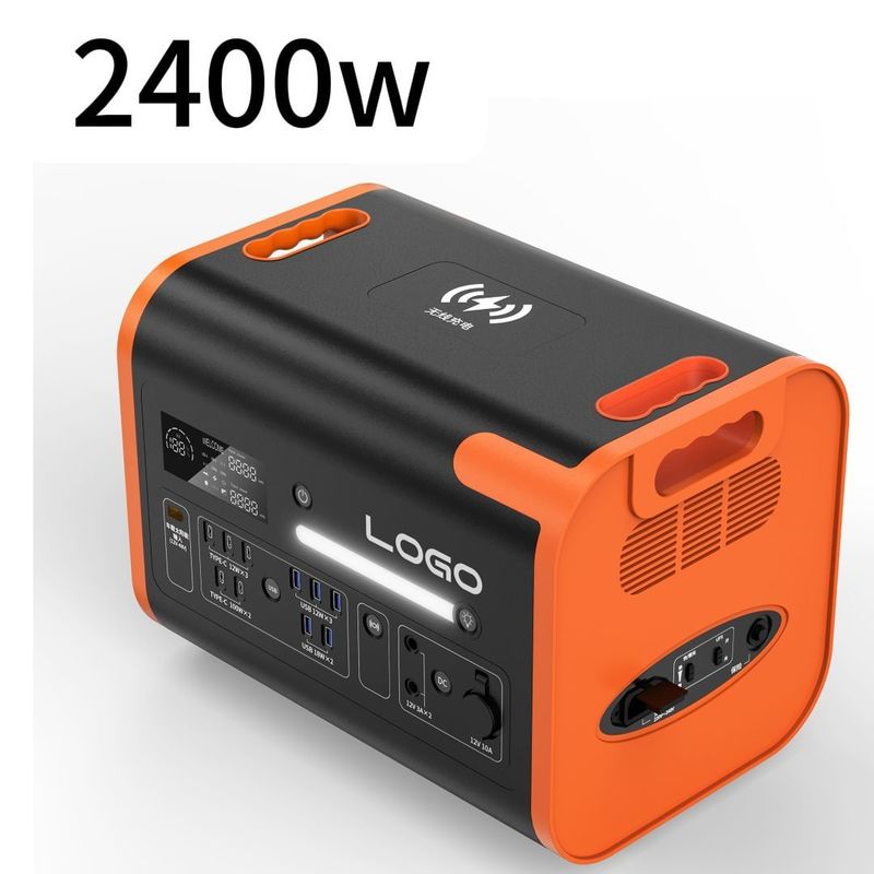 Cepat diisi 2200W Daya Konstan Output Pembangkit Listrik Surya untuk Camping dan Rumah