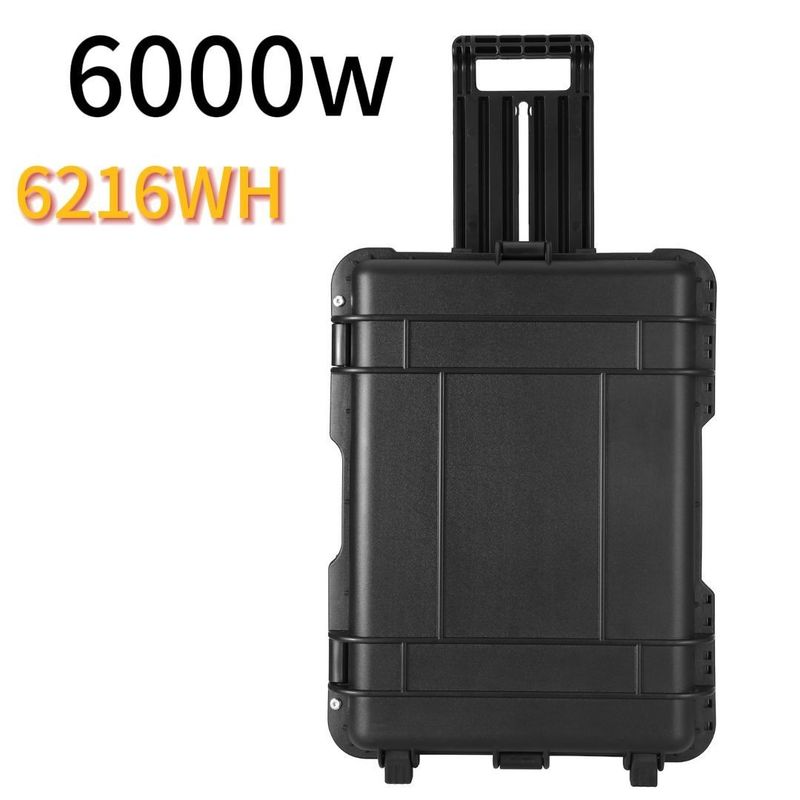 8000W Daya Puncak Multi-Fungsi Rumah Tangga Outdoor Backup Power Supply untuk Asia Timur