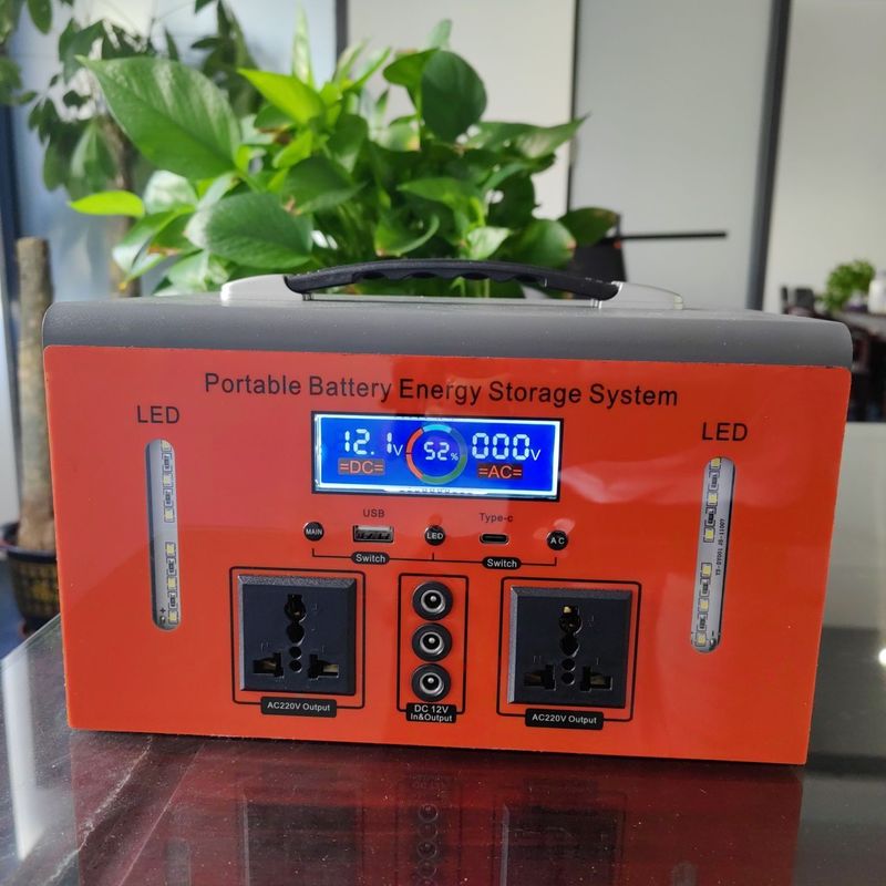 500W Tiger Baby Camping Hunting Emergency Power Station dengan 12V DC Output 11-14V Max