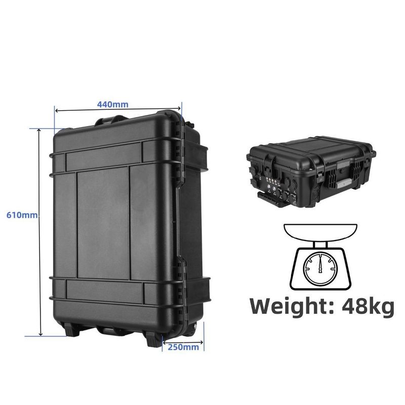 5000W Portable Lithium Energy Storage Power Supply untuk perjalanan dan kebutuhan listrik di luar ruangan