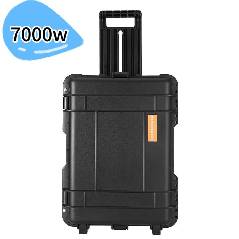 7000W Pure Sinus-Wave Solar Energy Storage Baterai BMS untuk Solusi Energi Portable