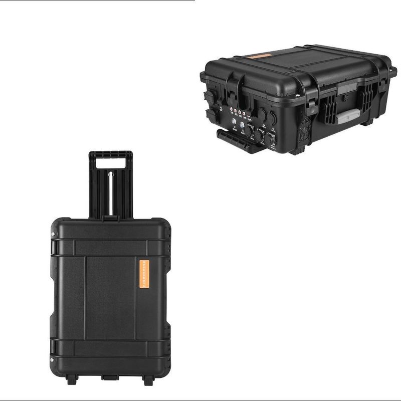 Stasiun Listrik Surya Portable 3kw/4kw dengan Baterai Lithium dan Output Gelombang Sinus Murni AC
