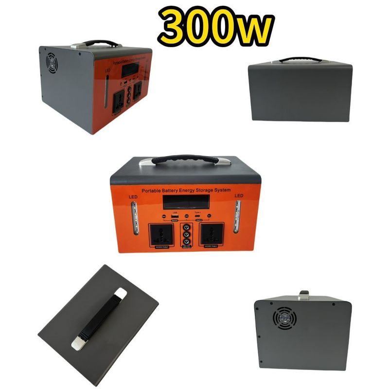 12V DC Output 11-14V Max XT500 Pembangkit Listrik Portable Kecil untuk Kegiatan Luar Ruang