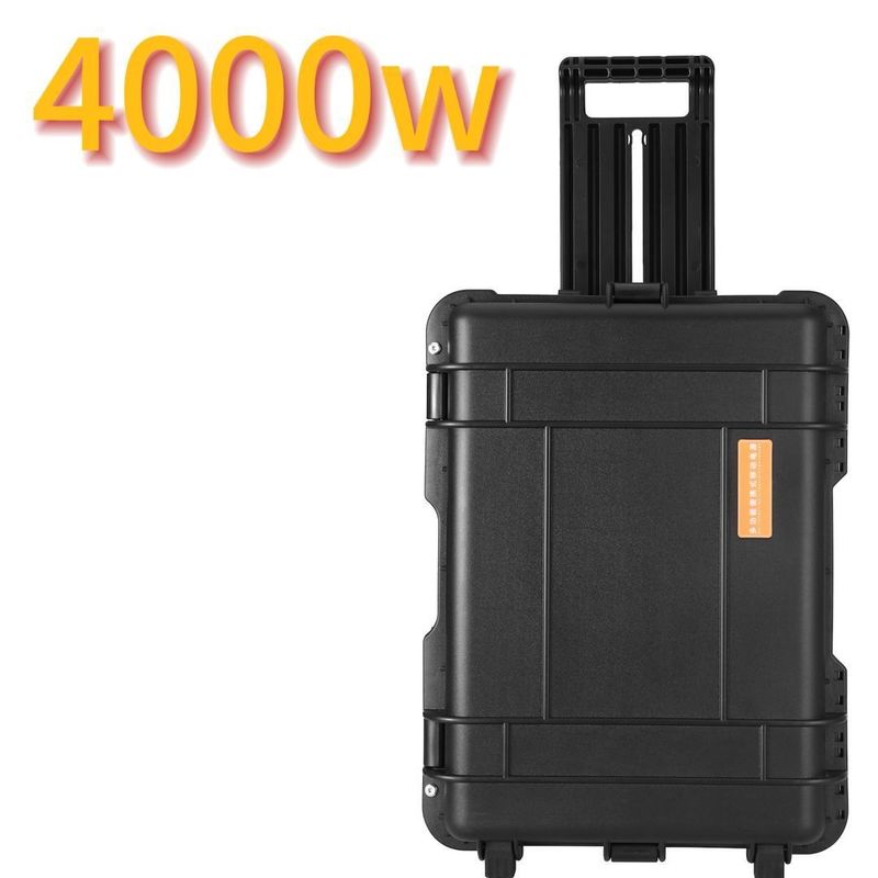 4000W Pemasok Listrik Cadangan untuk Rumah Luar dan RV Output Socket Semua Jenis