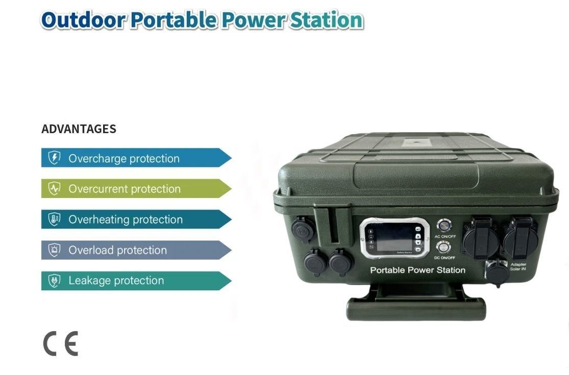 Hot Start 7000W/7056wh LiFePO4 Baterai UPS untuk Rumah Tangga Outdoor Portable Power Station