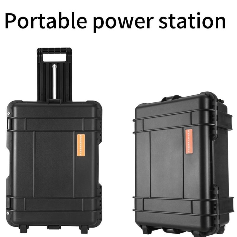 LiFePO4 Pembangkit Listrik Tenaga Surya Portable 5000W/4800wh dengan Berat Bruto Paket 50.000kg