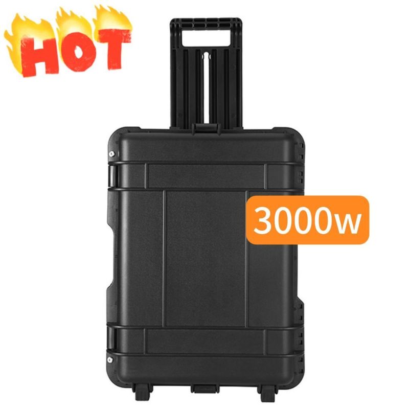 3000W Pure Sinus Wave Outdoor Portable Generator untuk Komunikasi dan Camping yang dapat disesuaikan